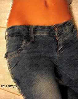 Woman's hips in jeans