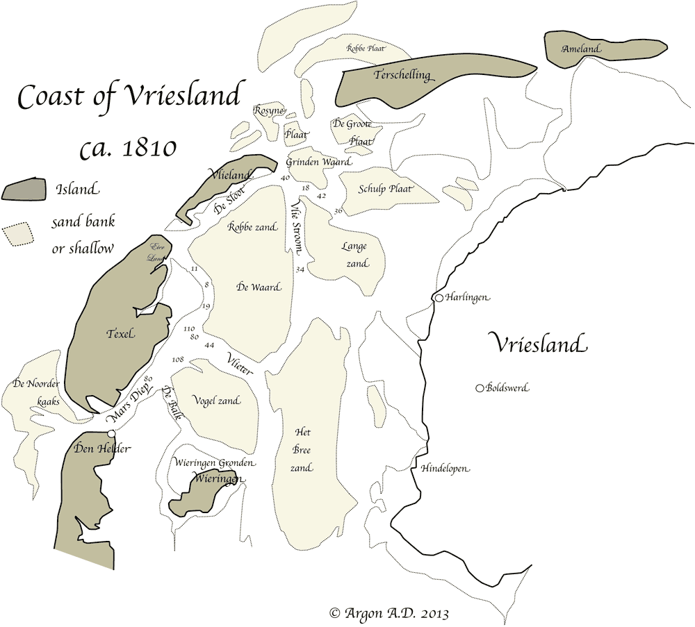 map of vriesland