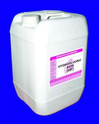 jug of Hydrofluoric Acid