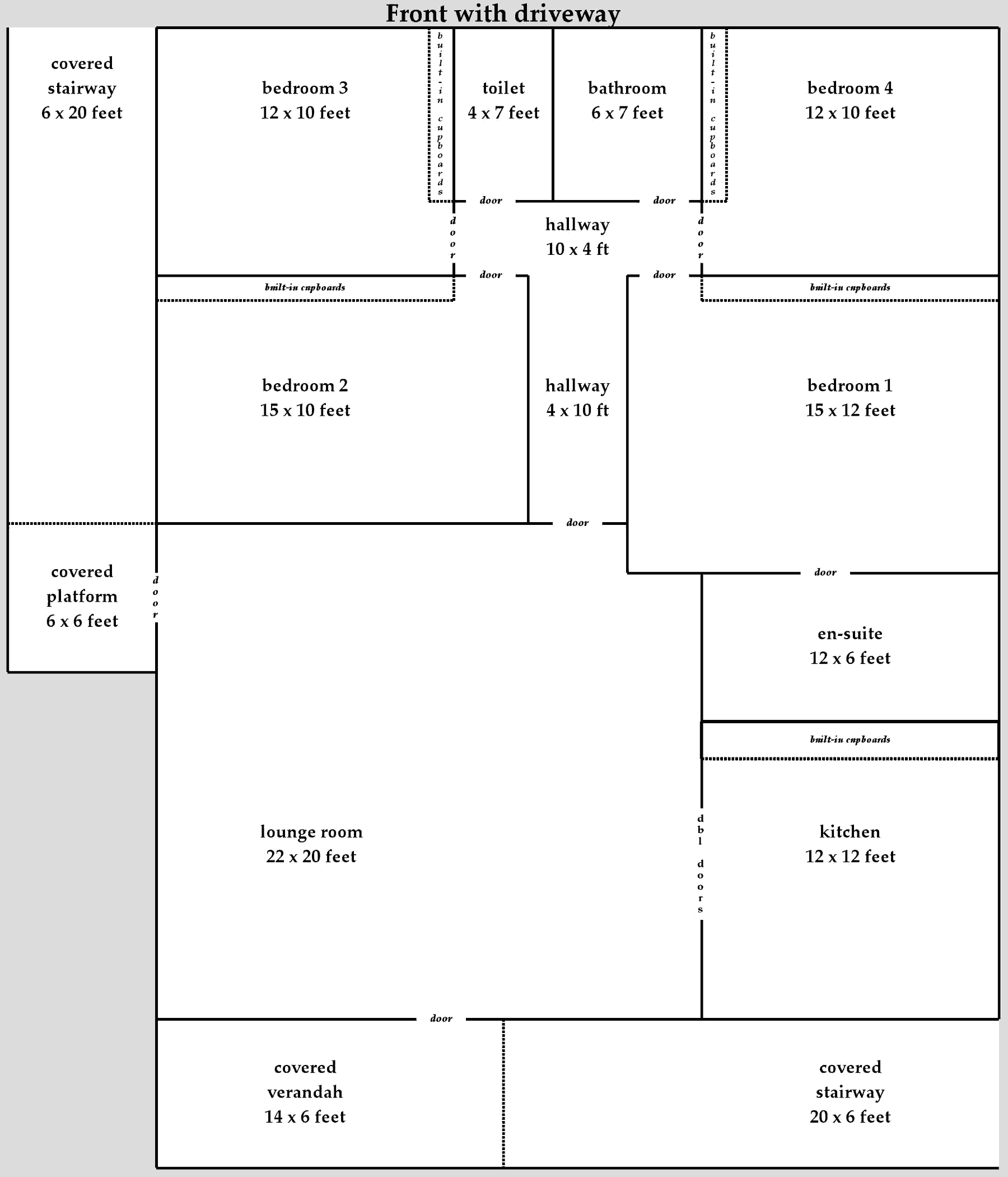 Apartement Floor-map