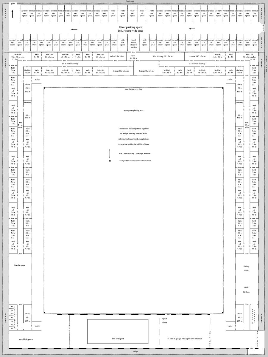 New School lower floor plans